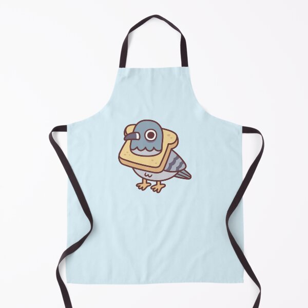 Item preview, Cute Pigeon With Bread Necklace Funny designed and sold by rustydoodle.