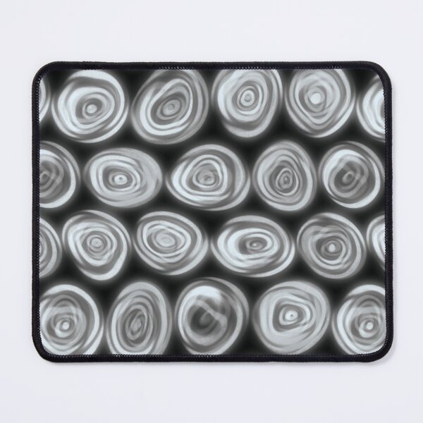Item preview, Large Grey Squiggly Swirly Spiral Circles designed and sold by James-Cole.