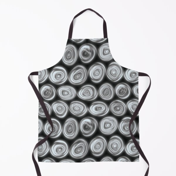 Item preview, Large Grey Squiggly Swirly Spiral Circles designed and sold by James-Cole.