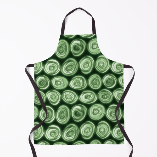 Item preview, Large Minty Green Squiggly Swirly Spiral Circles designed and sold by James-Cole.