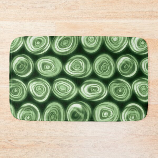 Item preview, Large Minty Green Squiggly Swirly Spiral Circles designed and sold by James-Cole.