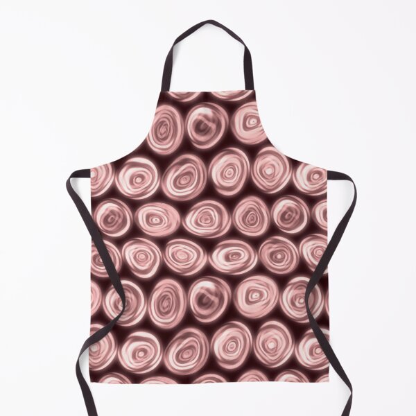 Item preview, Large Pink Rose Squiggly Swirly Spiral Circles designed and sold by James-Cole.