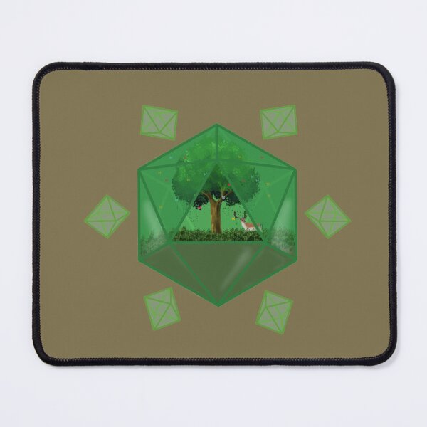 Item preview, Druid D20 blanks D8s designed and sold by VerdureAndDecay.