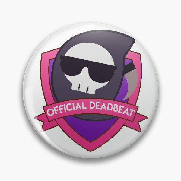 Item preview, Dead Beat Badge Hololive Calliope Fanbase designed and sold by TonaPlancarte.