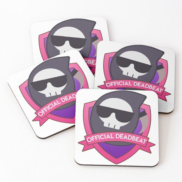 Item preview, Dead Beat Badge Hololive Calliope Fanbase designed and sold by TonaPlancarte.