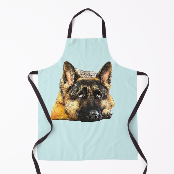Item preview, German Shepherd Looking Up designed and sold by ElegantCat.