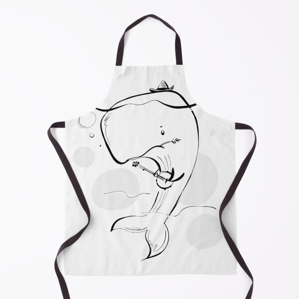 Item preview, Banjo Playing Whale designed and sold by Jason's Doodles.