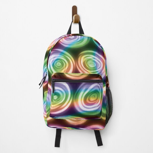 Item preview, Large Rainbow Swirl Squiggly Swirly Spiral Circles designed and sold by James-Cole.