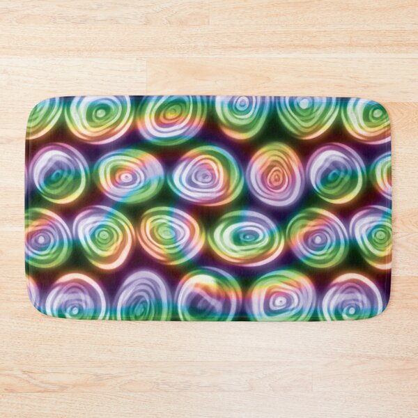 Item preview, Large Rainbow Swirl Squiggly Swirly Spiral Circles designed and sold by James-Cole.
