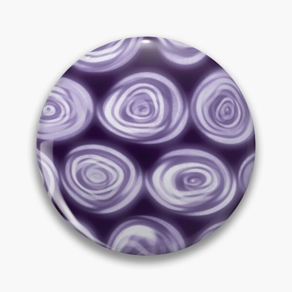 Item preview, Large Violet Purple Squiggly Swirly Spiral Circles designed and sold by James-Cole.