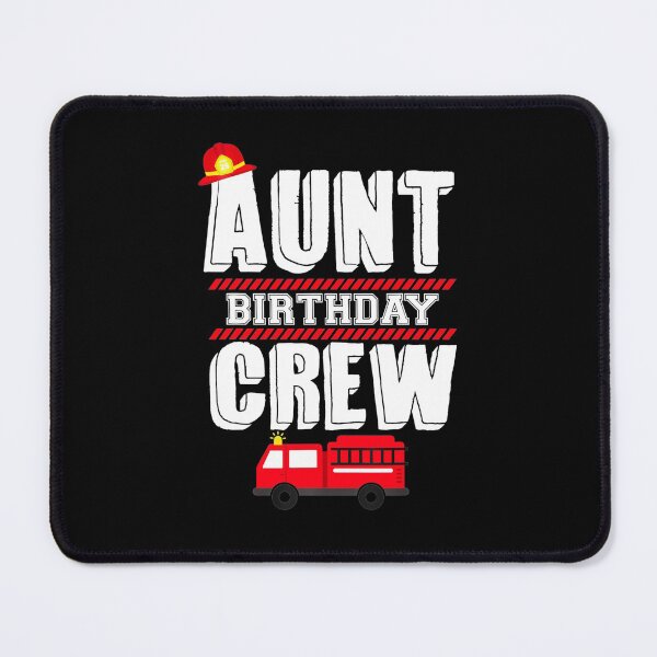 Item preview, Proud Job Aunt Birthday Crew Fire Truck Fireman Hosting Party designed and sold by LKTankdesign.