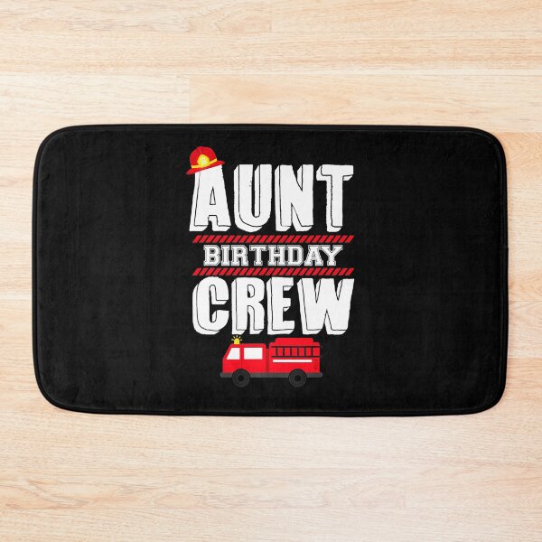 Item preview, Proud Job Aunt Birthday Crew Fire Truck Fireman Hosting Party designed and sold by LKTankdesign.
