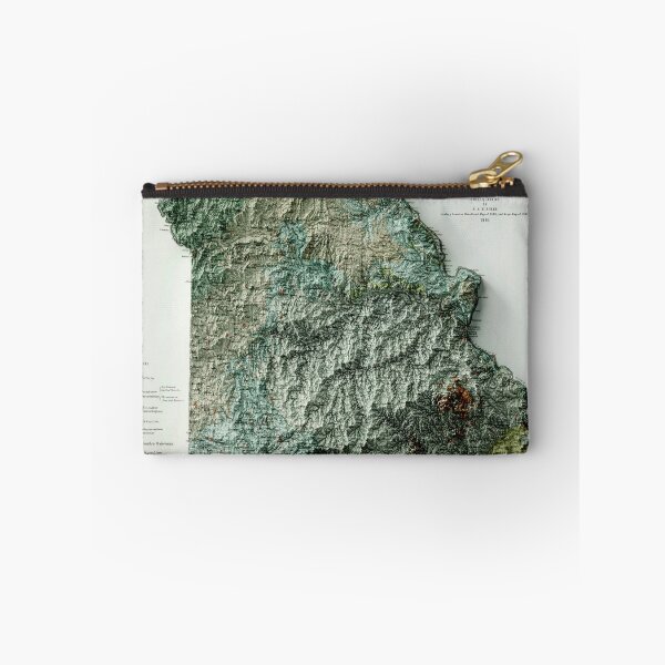 Item preview, 1904 Missouri Relief Map 3D digitally-rendered designed and sold by ThinkAboutMaps.