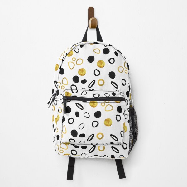 Item preview, Black and Gold Pattern With White Background designed and sold by concettaellis.
