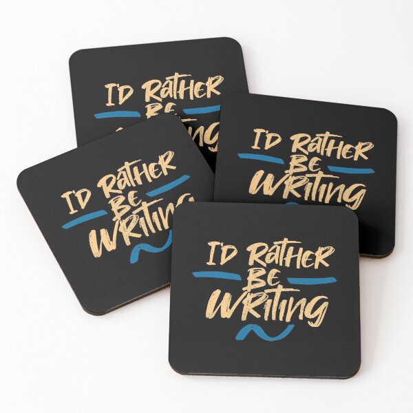 Item preview, I'd Rather Be Writing designed and sold by Creatively Torn.