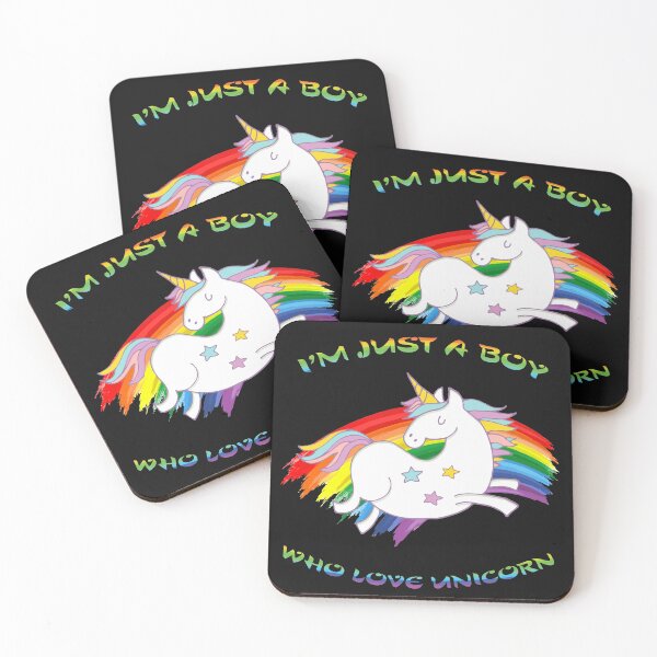 Item preview, I'm Just A Boy Who Love Unicorn designed and sold by frankdvm.