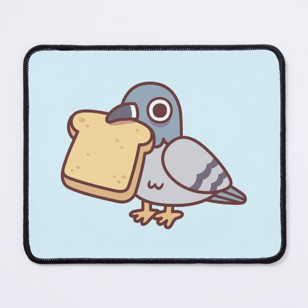 Item preview, Cute Pigeon With Bread designed and sold by rustydoodle.