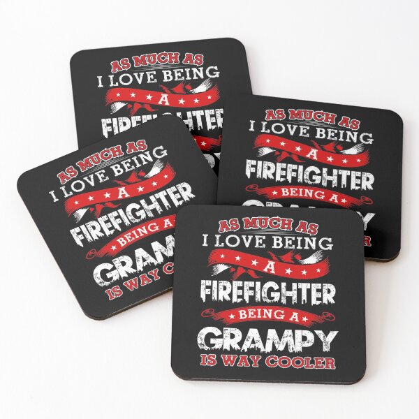 Item preview, Proud Job Being Grampy Is Way Cooler Being Firefighter Family designed and sold by LKTankdesign.