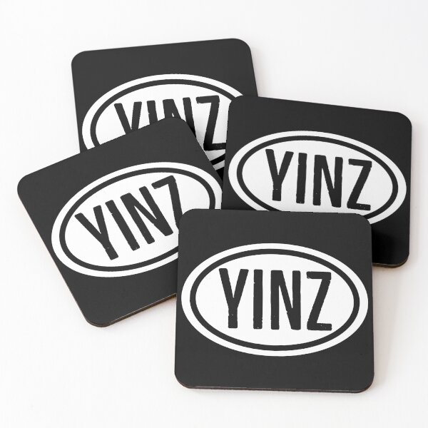 Item preview, YINZ Travel Destination Bumper Sticker Design  designed and sold by Markver1.