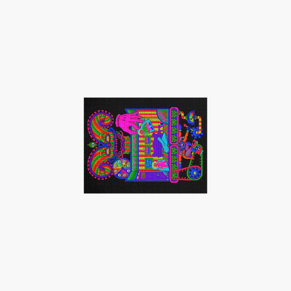 Slave to the Wheel Jigsaw Puzzle