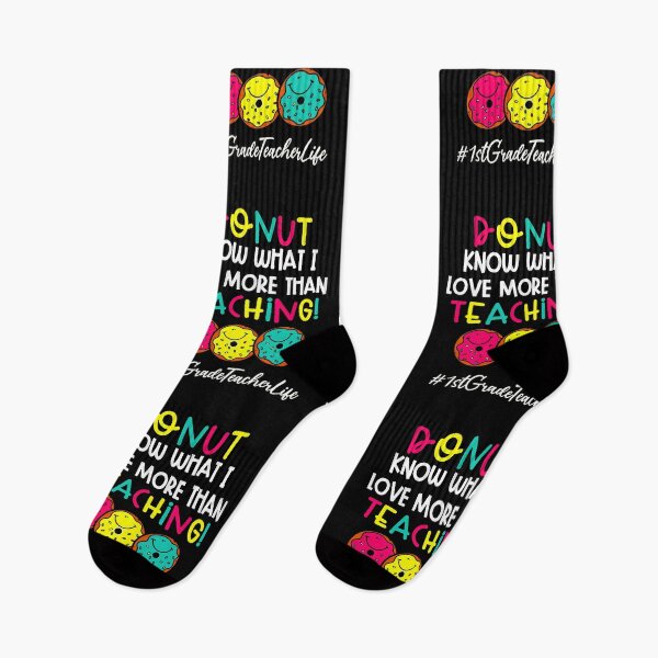 Item preview, 1st Grade Teacher Life - Donut Teaching designed and sold by Rafaelame09.
