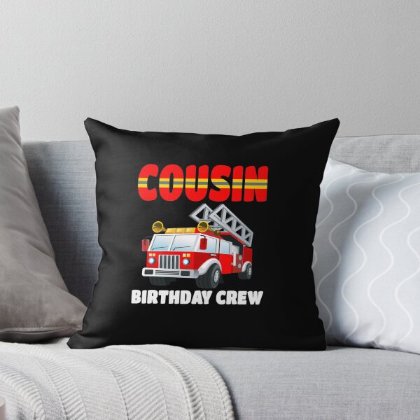 Item preview, Proud Job Cousin Birthday Crew Fire Truck Birthday Fireman designed and sold by LKTankdesign.