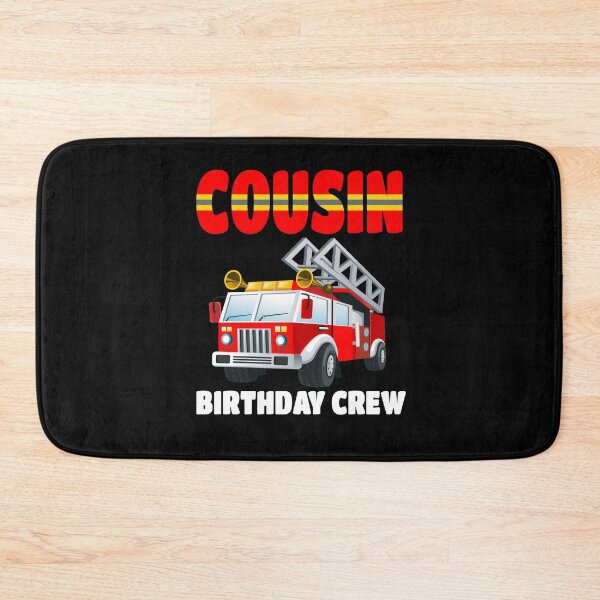 Item preview, Proud Job Cousin Birthday Crew Fire Truck Birthday Fireman designed and sold by LKTankdesign.