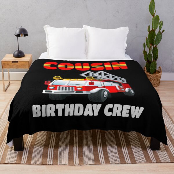 Item preview, Proud Job Cousin Birthday Crew Fire Truck Birthday Fireman designed and sold by LKTankdesign.