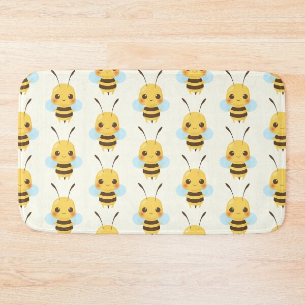 Item preview, Bumble Bee Smiling Happy Cute Honey Bees designed and sold by Simplyy  Unique.