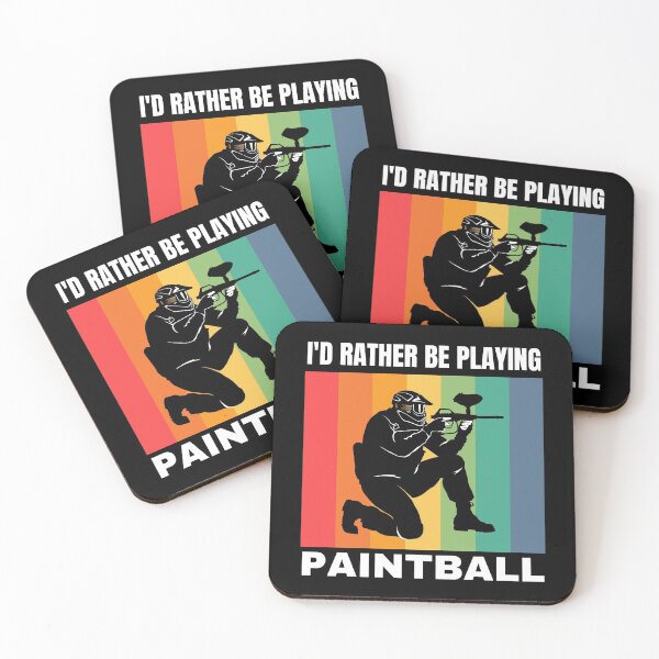 Item preview, I'd Rather Be Playing Paintball designed and sold by Crafty-Mornings.
