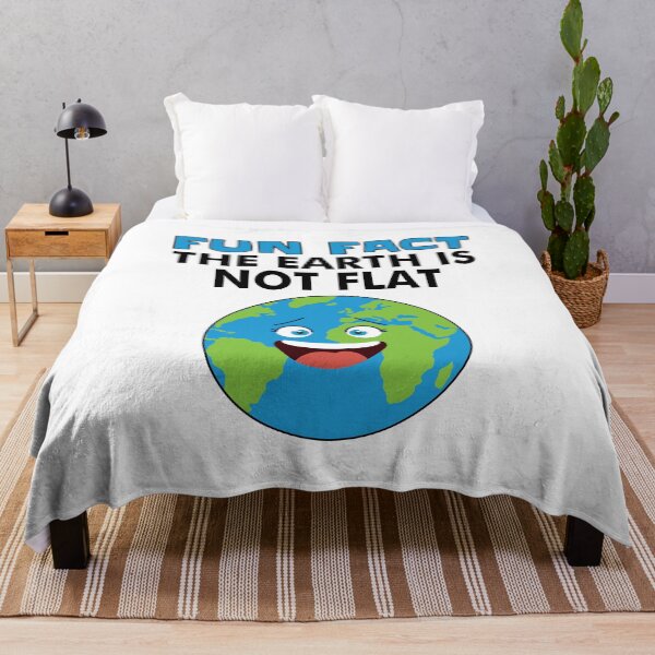 Item preview, Fun Fact: The Earth is Not Flat designed and sold by EstelleStar.