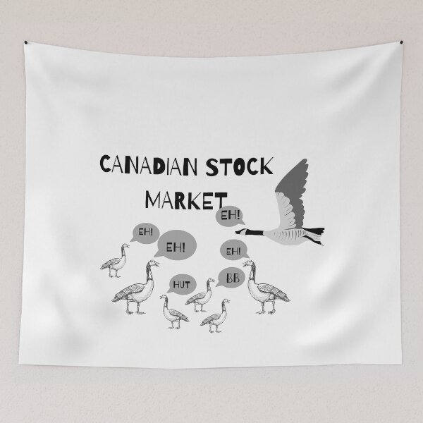Item preview, Canadian stock market- Funny -Unique -Gift for stock market, crypto, options trader, forex traders and day traders  designed and sold by TradingTeesKids.