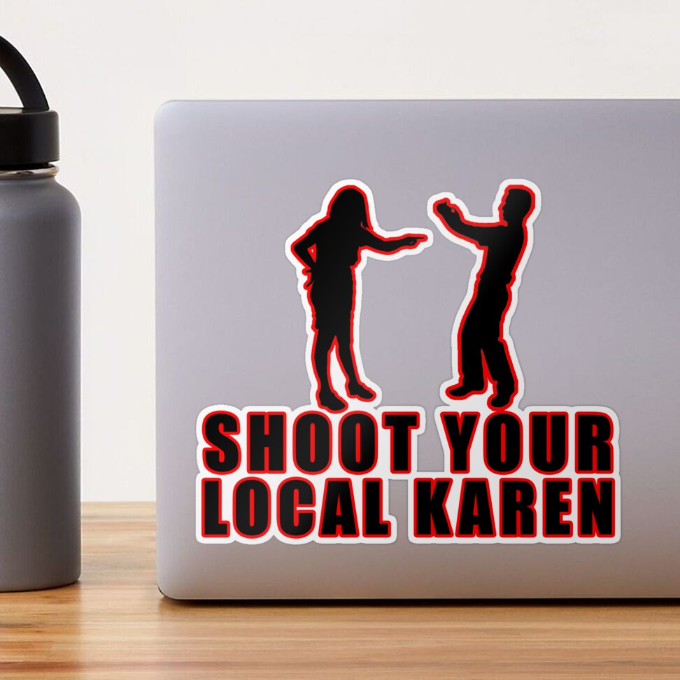 Karen Hair Sticker Sticker for Sale by unionpride