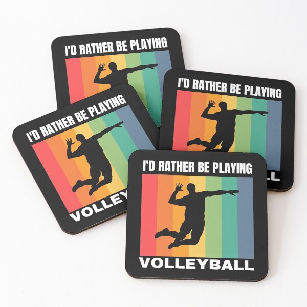 Item preview, I'd Rather Be Playing Volleyball designed and sold by Crafty-Mornings.