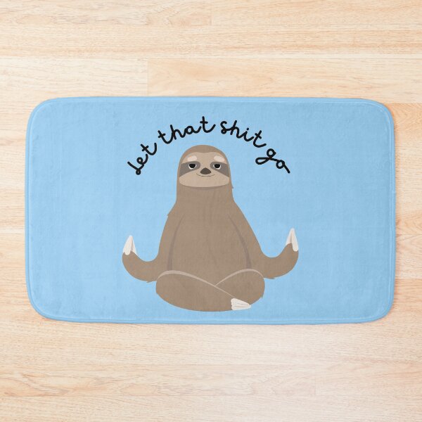 Item preview, Yoga sloth designed and sold by BlkBearyDesigns.