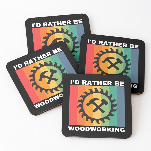 Item preview, I'd Rather Be Woodworking designed and sold by Crafty-Mornings.