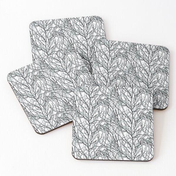 Item preview, White Delicate Branches designed and sold by Carolina Diaz.