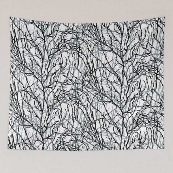 Item preview, White Delicate Branches designed and sold by Carolina Diaz.