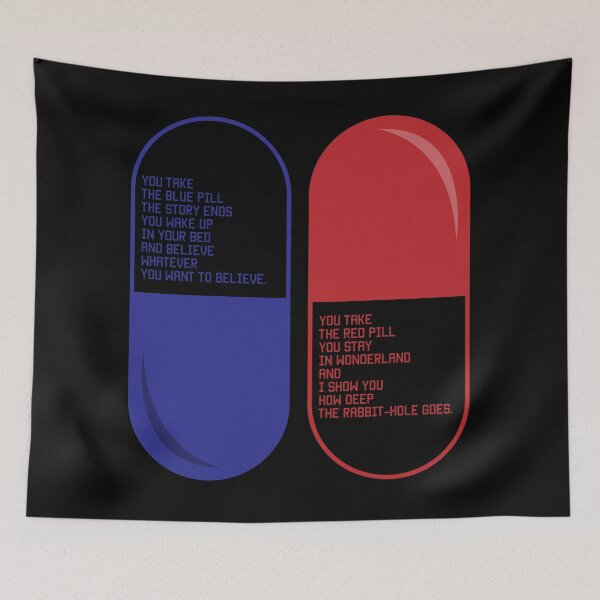 Item preview, Red pill Blue pill designed and sold by Studio Infinito.