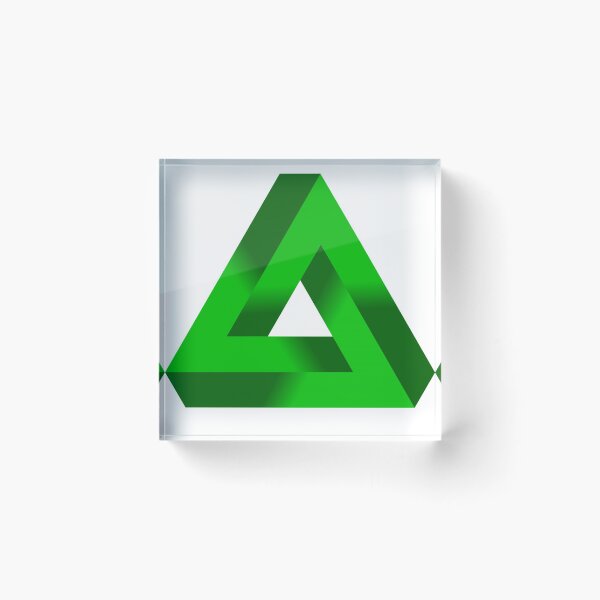 Item preview, impossible triangle illusion. designed and sold by cheechlaroo13.