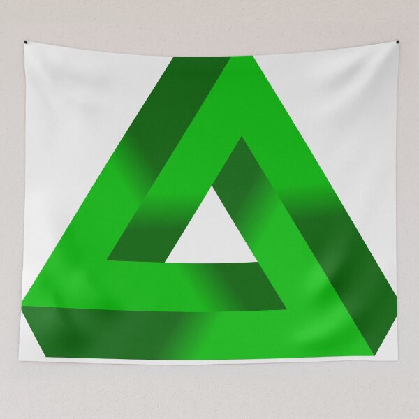 Item preview, impossible triangle illusion. designed and sold by cheechlaroo13.