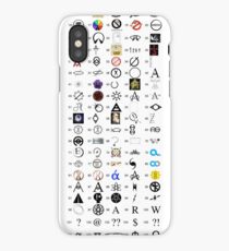 Atheist Signs iPhone X Case