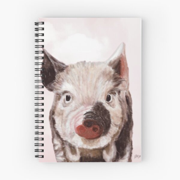 Item preview, Cute little pink piglet | animal decor designed and sold by NathBros.