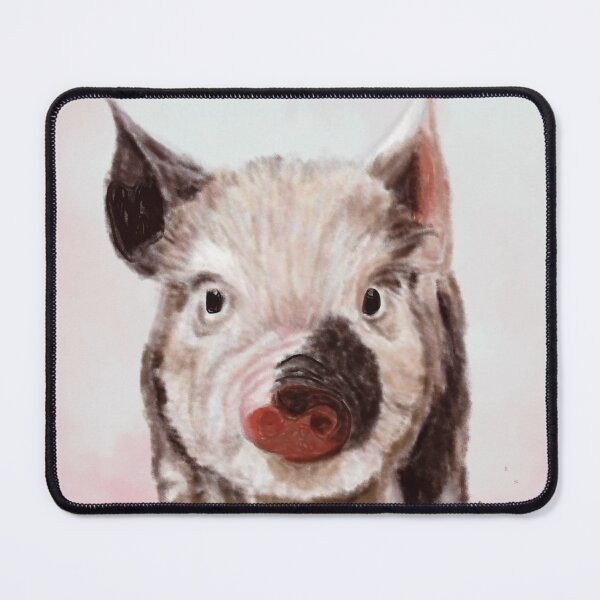 Item preview, Cute little pink piglet | animal decor designed and sold by NathBros.