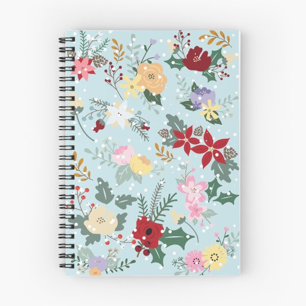 Item preview, Winter Seasonal Flowers Pattern designed and sold by YuviMK.