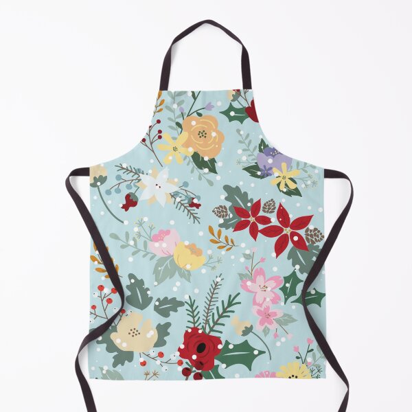 Item preview, Winter Seasonal Flowers Pattern designed and sold by YuviMK.