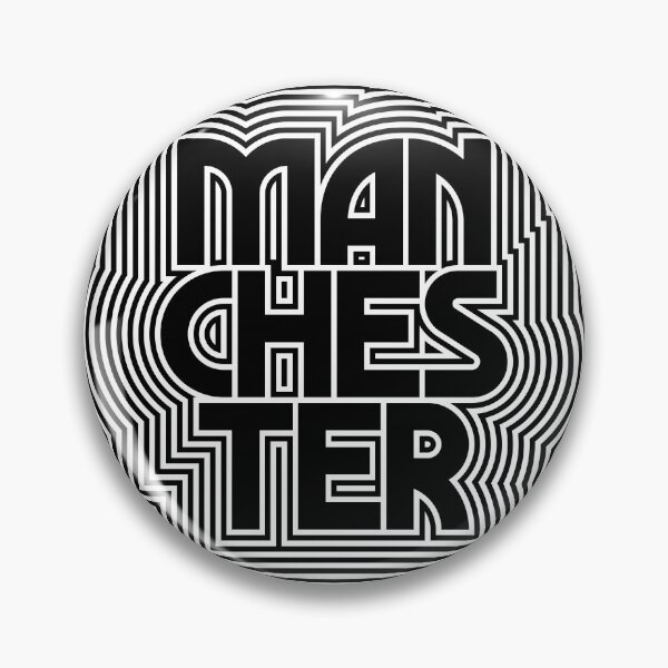 Item preview, Manchester City Text Pattern England designed and sold by VoodooCircus.