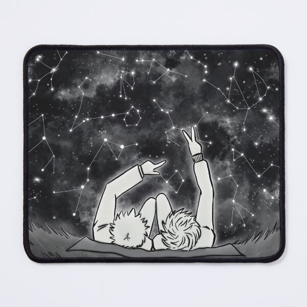 Item preview, Iwaoi stargazing at constellations in the galaxy designed and sold by everythANG-shop.