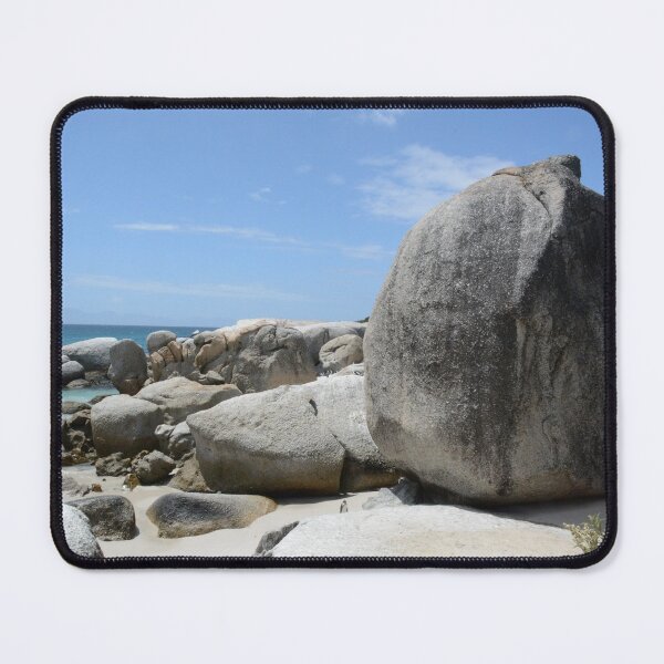 Item preview, Seaside boulders mousepad designed and sold by Roy-Babiuk.