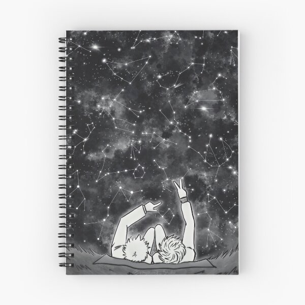 Item preview, Iwaoi stargazing at constellations in the galaxy designed and sold by everythANG-shop.